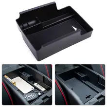 Beler ABS Nero Center Console Bracciolo Storage Box Tray Holder Misura Per Chevrolet Malibu 2016 2017 Styling Auto di Alta Qualità