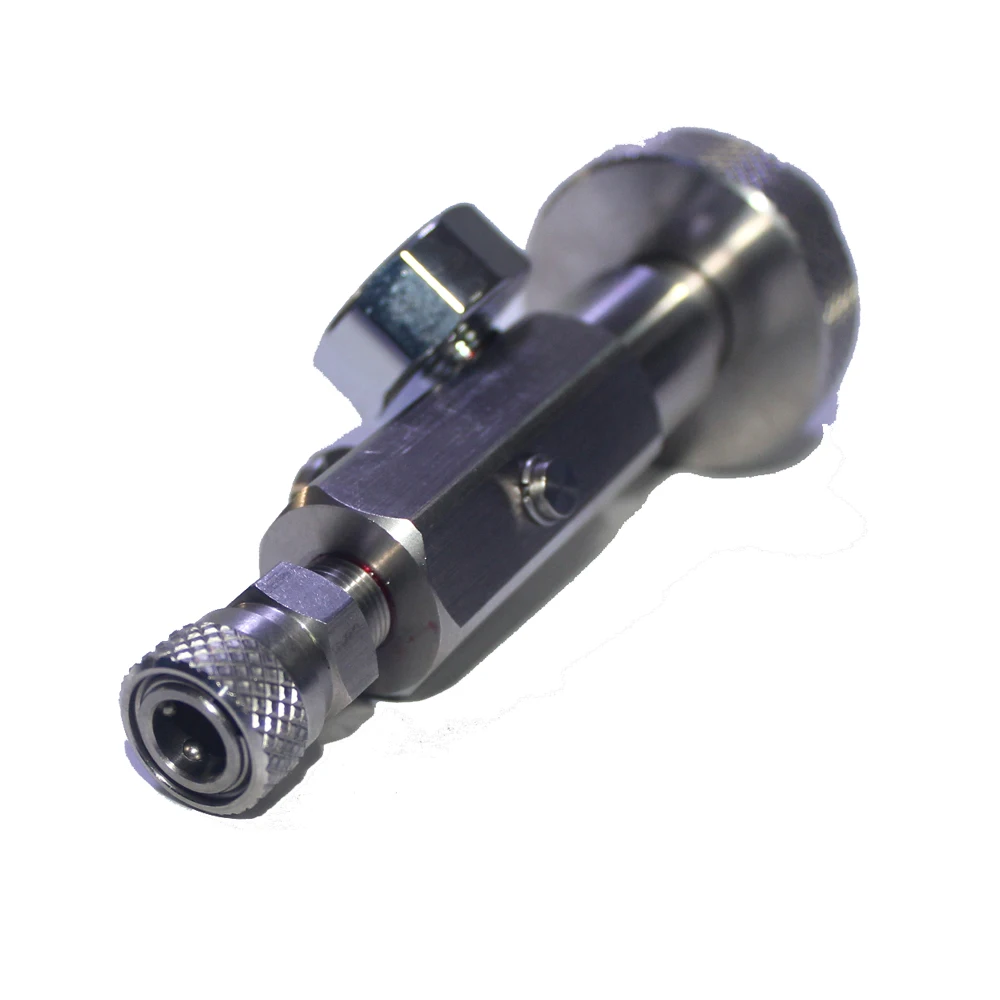 Новые аксессуары для пейнтбола PCP пневматический пистолет гПа Подводное Нержавеющая сталь заполнить станции DIN G5/8 зарядки адаптер с