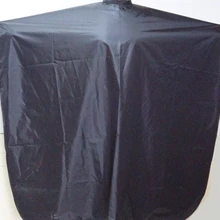 Salon Professional Парикмахерская нейлоновый плащ с защелкой синтетическое закрытие волос вырезать парикмахерские мыс парикмахеры 85x100 см черный