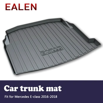 

EALEN For Mercedes Benz E-class W213 2016 2017 2018 Boot Tray Waterproof Anti-slip Mat Accessories 1Set Car Cargo rear trunk mat