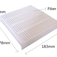 5860-63J10 обувь по заводским ценам CU1827 Прочный Белое волокно воздушный фильтр в салон автомобиля для SUZUKI 18,3*17,8*2,9 см CU1835 ACC70