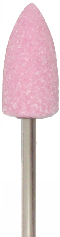 Brocas de Polimento Médio para o Metal e Liga Brocas de Acabamento e Moagem de Pedra Dental Caixa Pedra Rosa 100 Pçs - 10 Pedra Rosa Médio para o Metal e