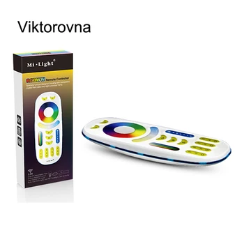 

Mi.Light 2.4G Wireless RF Remote Controller 4-Zone RGB CCT Dimmer Controller for milight Bulbs lamp or Led Strip controller