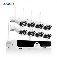 8CH CCTV система P2P беспроводная 1080P HD NVR с HD 2.0MP наружная инфракрасная Водонепроницаемая Wifi камера безопасности Система наблюдения комплект