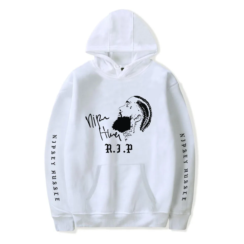 

Nipsey Hussle Hoodies Sweatshirt HIPHOP Loose Rap Streetwear Oversized Large Size 4XL Mantle Poleron Hombre Unisex Drop Shipping