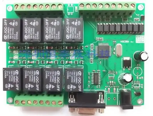 

Free Shipping! 1pc erial IO controller card / Control Module / VB control card / computer serial port control relay board