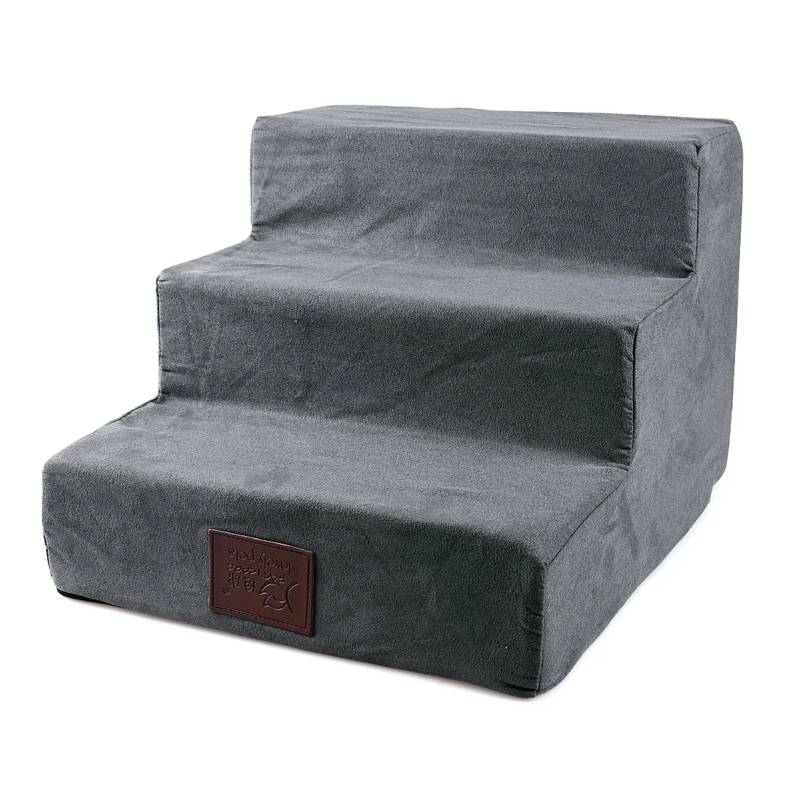 

3 Steps Dog Stairs Pet Ladder Dog House Portable Cat Puppy Stairs for Small Dog Anti-slip Removable Dogs Sofa Bed Pet Supplies