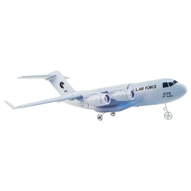 Радиоуправляемый транспортный C-17 C17 самолет с фиксированным крылом, защищенный от падения, 373 мм размах крыльев, вставленный EPP пульт дистанционного управления, игрушки для самолетов