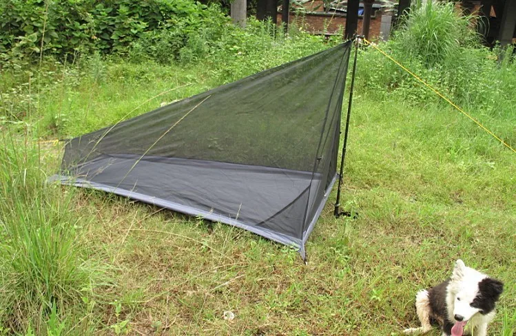 Ultra-leve Gramas! Trapezoidal Única Tenda Gaze - Verão Mosquito 592 1-2persons 5 High Quality Esporte e Lazer