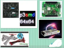 *#Best Price free shipping DIY LED display 10 pcs P3 indoor SMD Led Module (192*192mm)+RGB asynchronous led controller+power supply *#Best Price free shipping DIY LED display 10 pcs P3 indoor SMD Led Module (192*192mm)+RGB asynchronous led controller+power supply