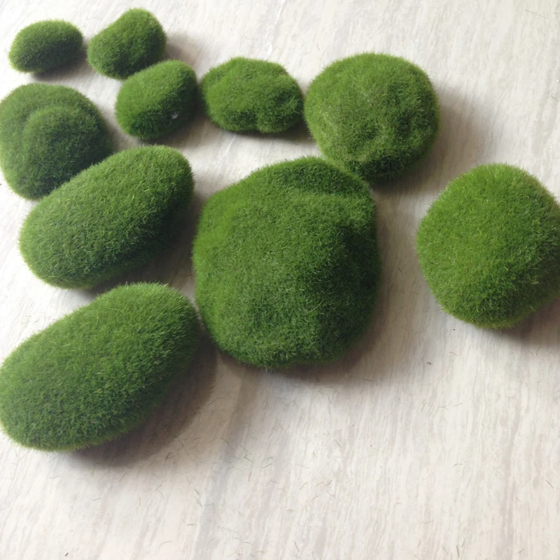 10CM Marimo Artificial Moss Balls Artificial Grass Turf Mini Fairy