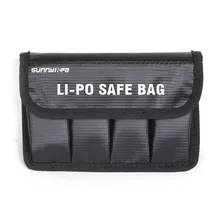 Sunnylife LiPo безопасная сумка батарея Взрывозащищенная сумка Защитная сумка батарея Взрывная сумка для DJI OSMO Mobile OSMO+ RAW и PRO