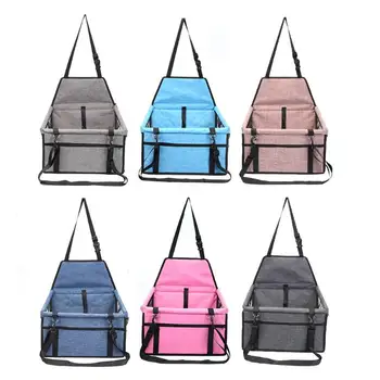 

Pet Dog Car Carrier Seat Bag Waterproof Pad Travelling Mesh Hanging Bags