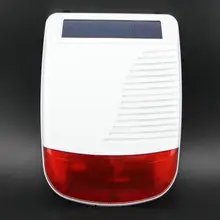 433 MHZ беспроводной solarbetriebenen sirene стробоскоп sirene 433 MHZ сигнализация