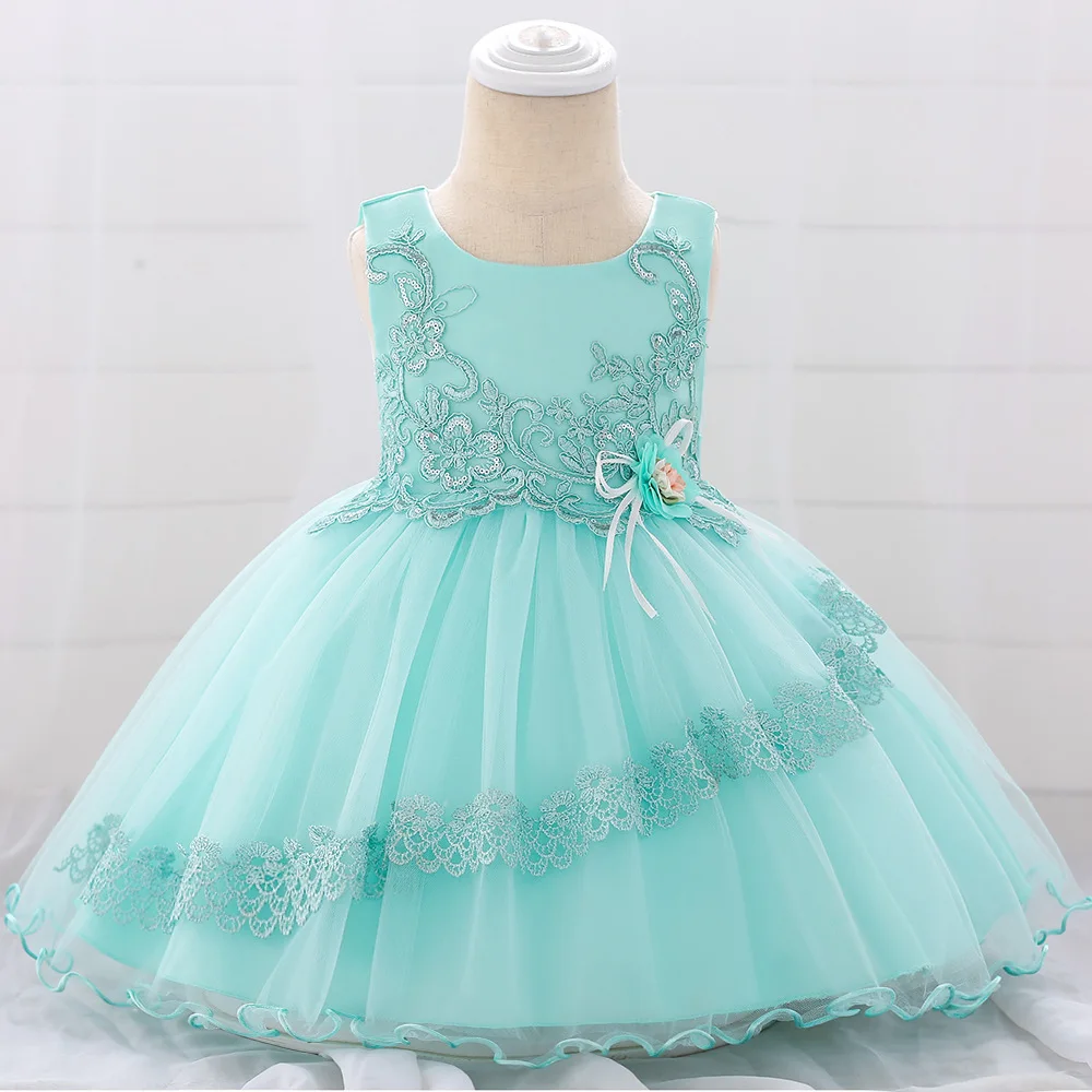 

New baby dress lace wedding dress princess dress infant baby birthday birthday baptism dress suitable for 0-24 months