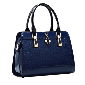 

Women Classic Tote Bag PU Leather Lady Casual Handbags Large Capacity Bag OH66