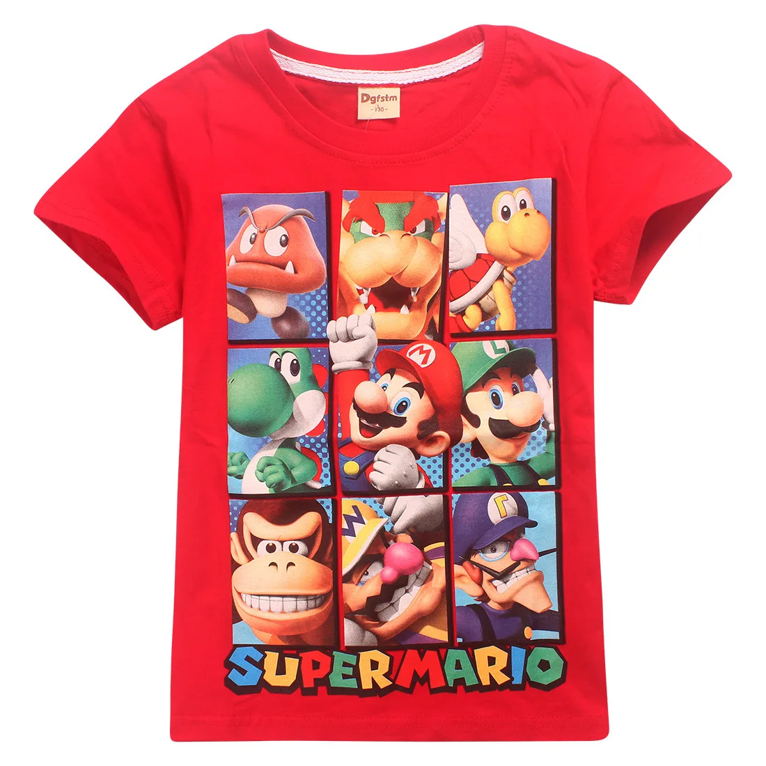 

Summer children kids Short Mario t-shirts cotton Pokemon Go boys girlls tops tees Super t shirts for 3-12Years baby boys clothes