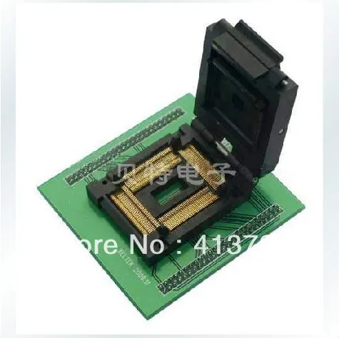 

Import block TQFP100/LQFP100 block SA718 test burn, conversion IC, XELTEK dedicated