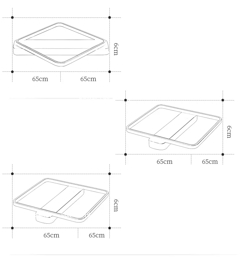 DX Classic Square Led Ceiling Lights (4)