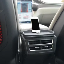 Силиконовые специальные телефонные приборной панели консоли нескользкая подстилка держатель/лоток для телефона/Планшеты для Tesla Модель S