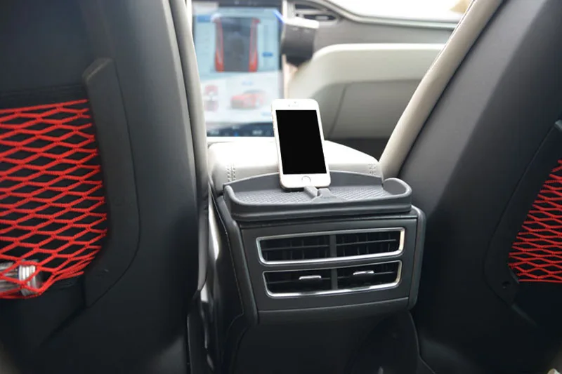 

Silicone dedicated phone dashboard console anti-skid pad Holder /Tray for Phone/ Tablet FOR Tesla MODEL S free shipping