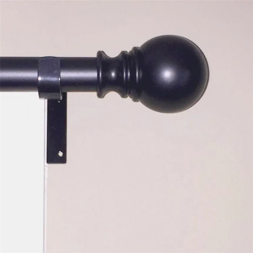 

1 Pair Curtain Rod Bracket Hang Curtain Rod Holders Tap Right Into Window Frame Curtain Rod Bracket Suport Curtain 1220#
