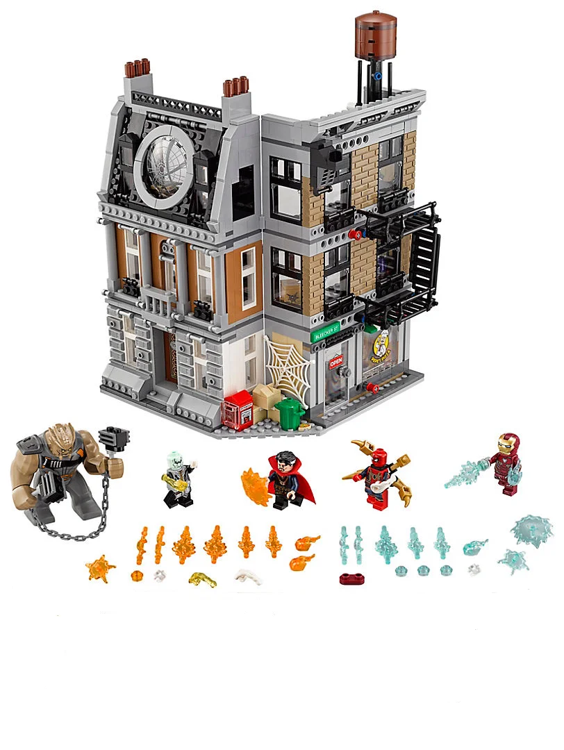 

2018 New Hot Marvel Avengers Infinity War Sanctum Sanctorum Showdown Building Blocks Toys Compatible With Legoings Thanos 76108