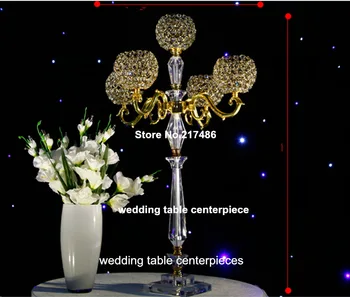 

new wholesale acrylic crystal ball centerpiece for wedding and party decoration