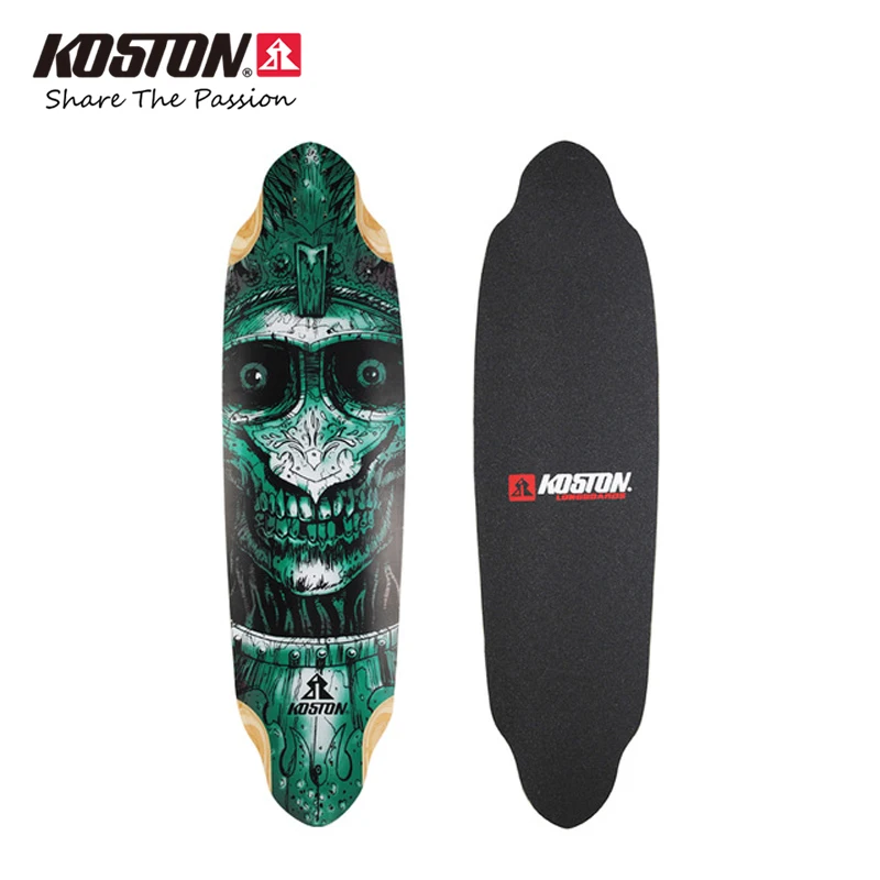 Koston Professional Longboard Deck 36.7 Inch*10 Inch Deck 9ply Canadian Maple Laminated Board Downhill Racing Skateboard Decks