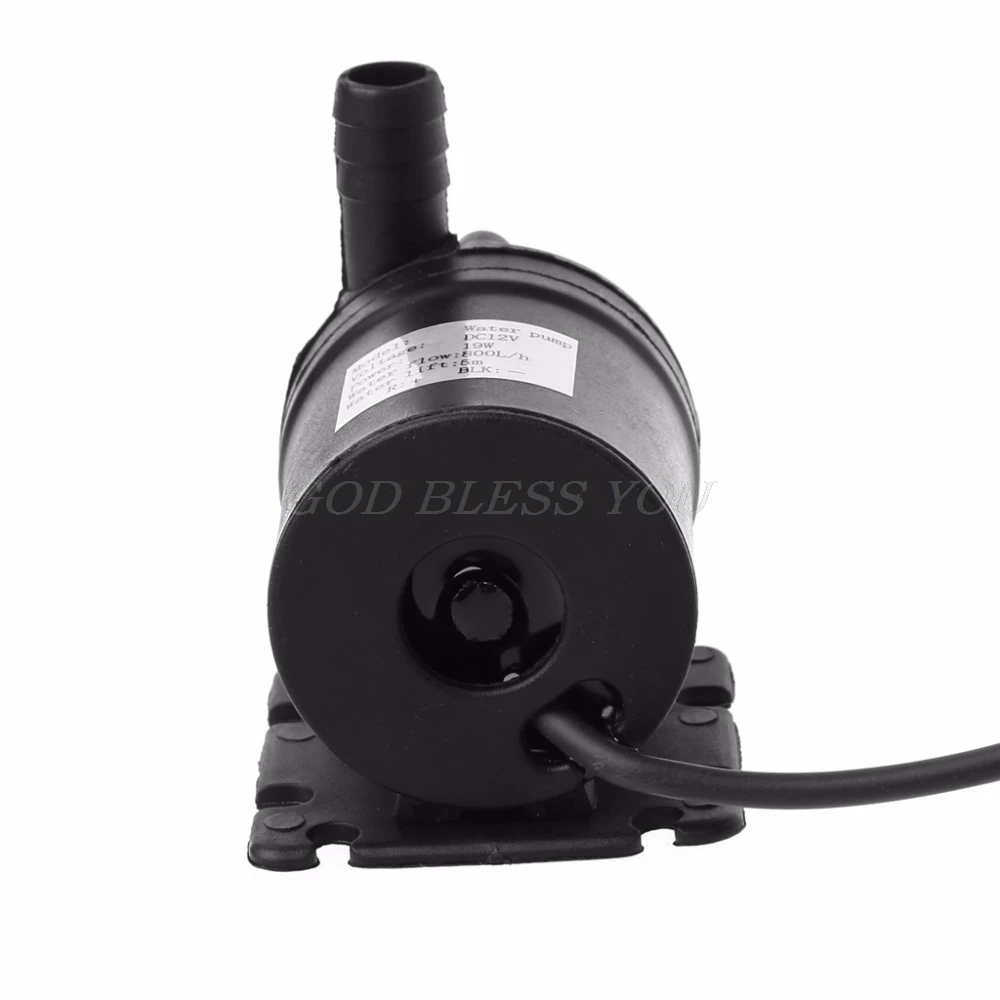 Water Pump 800L/H 5m DC 12V Solar Brushless Motor Water Circulation Submersible Water Pump Solar