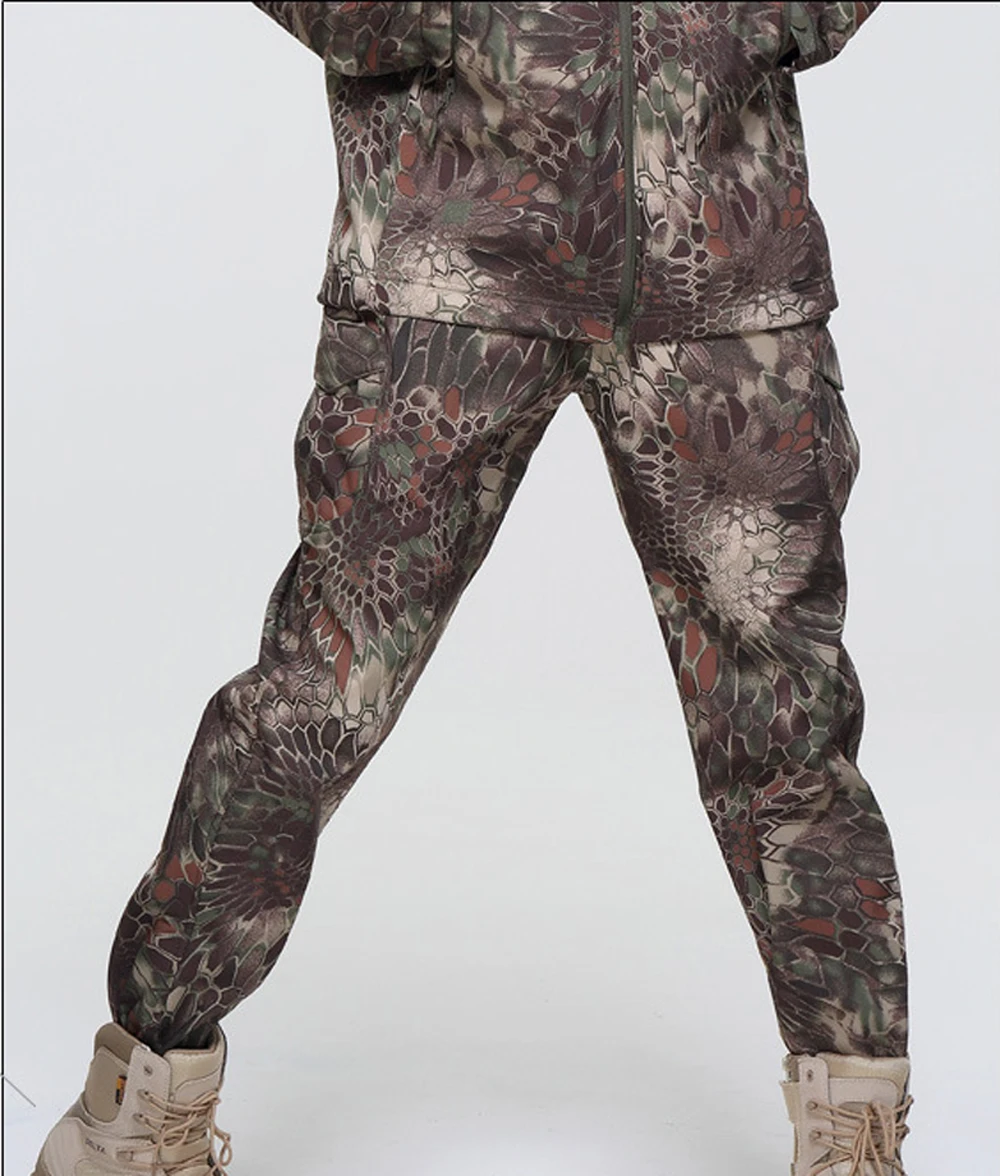 

Men 2016  camping survival trousers camo hunting pants hiking climbin outdoor pants fishing sports tactical panties trousers