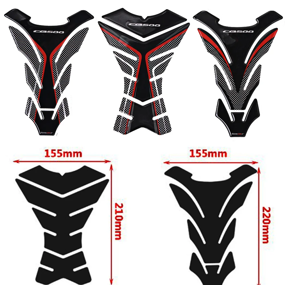 

Motorcycle High Quality 3D Reflective Sticker Decal Emblem Protection Tank for Honda CB500 F X CB500F CB500X CB500R