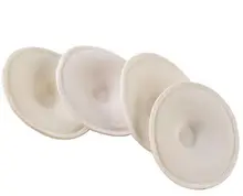 4Pcs Brust Pads Anti-überlauf Mutterschaft Pflege Pad Baby Fütterung Stillen Waschbar Atmungsaktive Saugfähigkeit Mom Notwendig