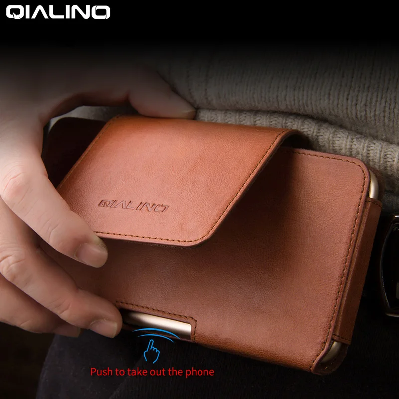 Handwork Genuine Leather Universal Phone Pouch For Umidigi F1 Play One Max S3 A3 Z2 A1 S2 Z1 Pro Waist Bag Belt Clip Cover | Мобильные
