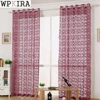 

Gray curtains homes grey curtains ready made curtains Fabric for tulle purple curtains windows living room curtain 051&30