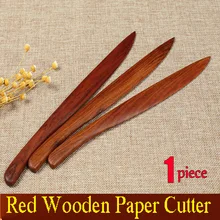 Профессиональный красный деревянный бумажный резак для рисовой бумаги Xuan бумажный нож для открывания букв живопись, каллиграфия художественные принадлежности