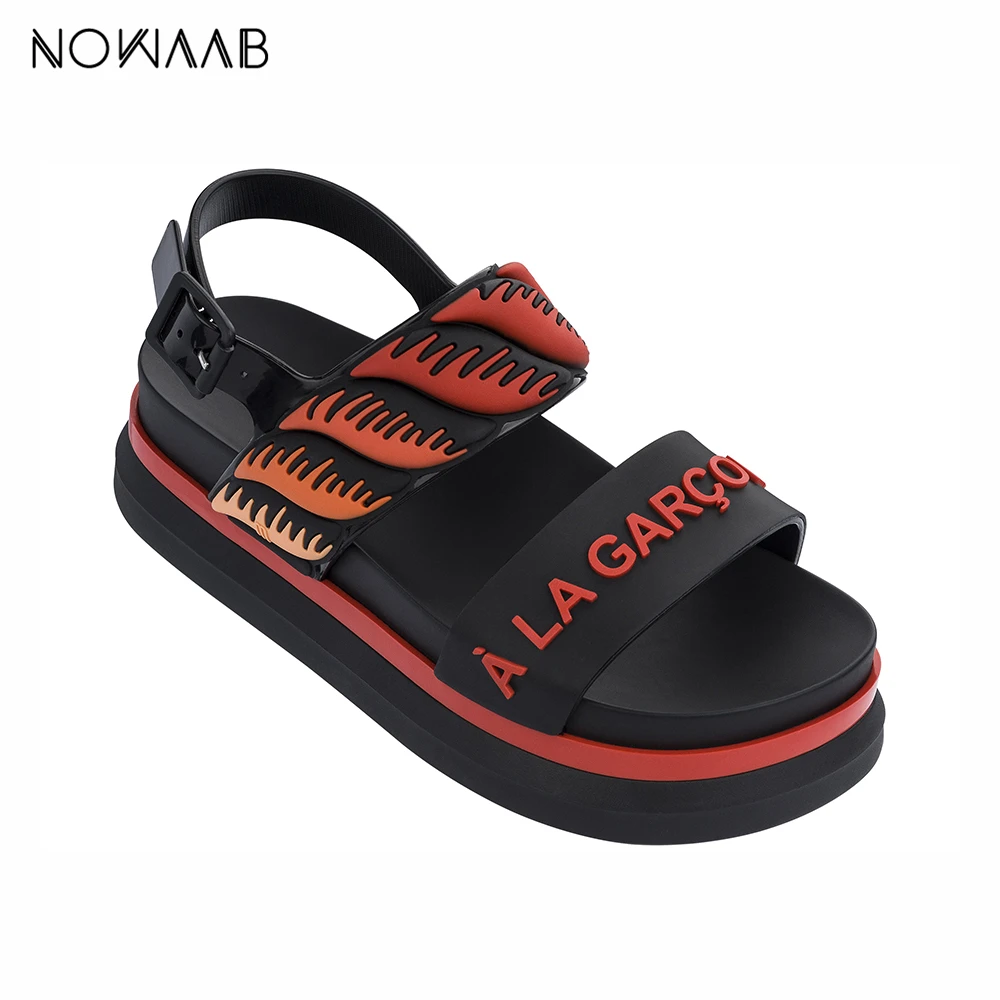 

Melissa Cosmic Sandals 2019 New Women Sandals Brand Female Shoes High Bottom Melissa Brazilian Sandals