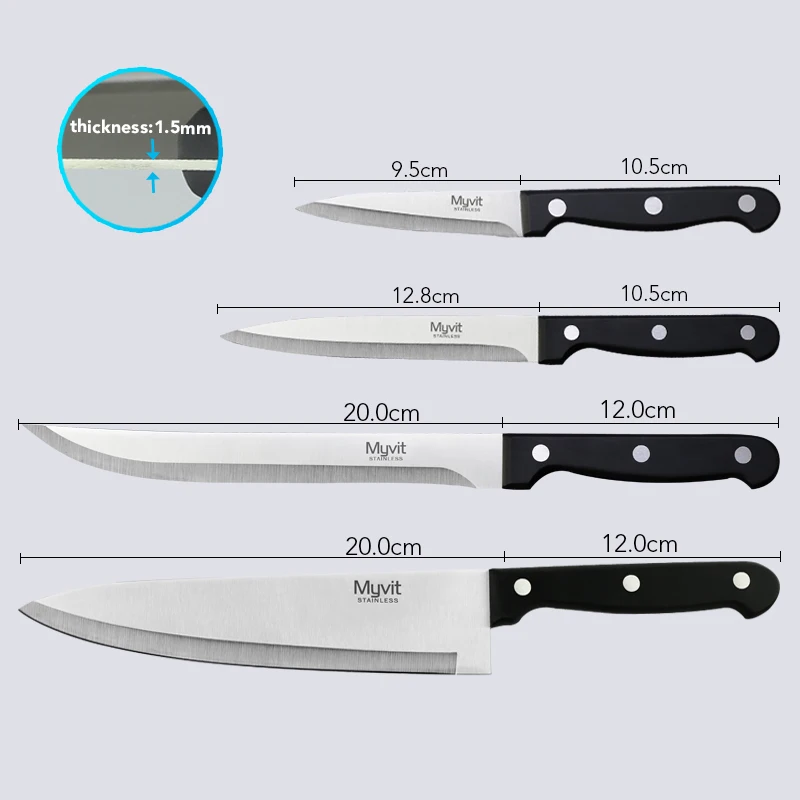 Kitchen Knife Chef Paring Fruit Utility Knives Japanese 420 3CR14 Stainless Steel Knives Meat Cleaver Cooking Vegetable Tool set Kitchen Knife Chef Paring Fruit Utility Knives Japanese 420 3CR14 Stainless Steel Knives Meat Cleaver Cooking Vegetable Tool set