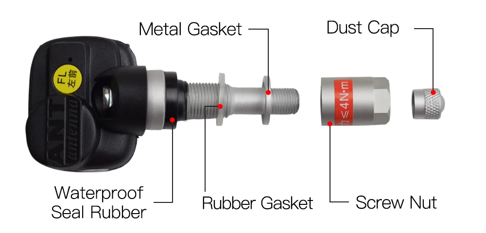 TPMS автомобильная система контроля давления в шинах Солнечный беспроводной монитор давления в шинах Авто TMPS внешний внутренний датчик