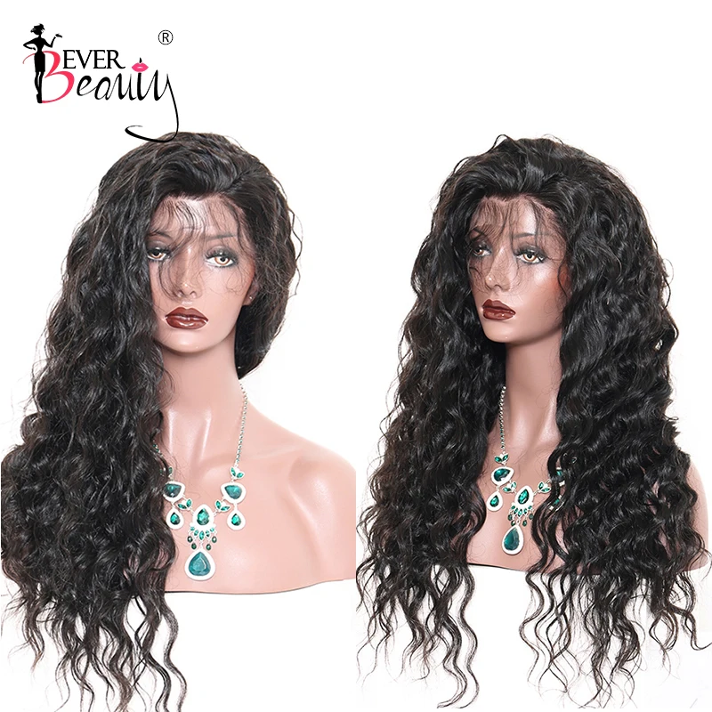 13x4 250% Density Lace Front Human Hair Wigs For Women Loose Wave Brazilian Lace Wigs Pre Plucked Ever Beauty Remy Full Black