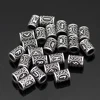 Viking Rune – perles de Dreadlock pour hommes ou de cheveux, petites perles pour Bracelets à faire soi-même, bijoux ► Photo 1/5