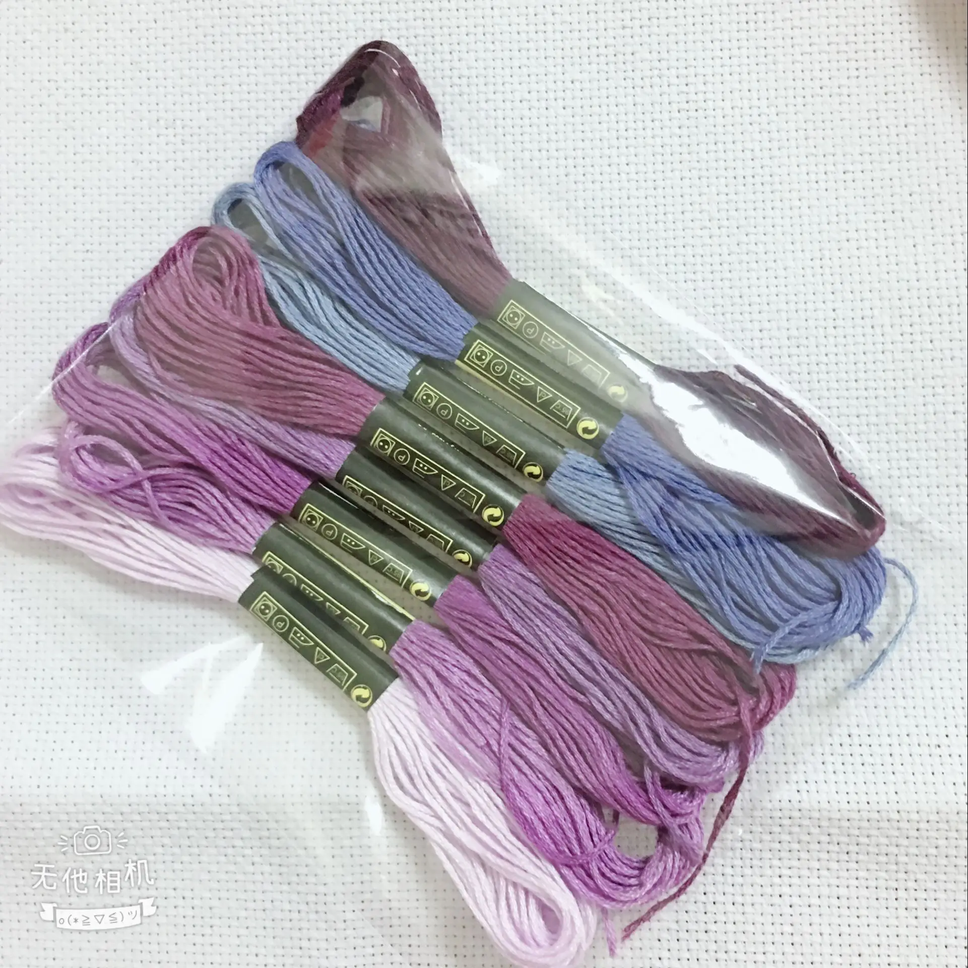 New 8Pcs Mix Colors 8 Meters Cross Stitch Cotton Sewing Skeins Craft Embroidery Thread Floss Kit DIY Sewing Tools 8