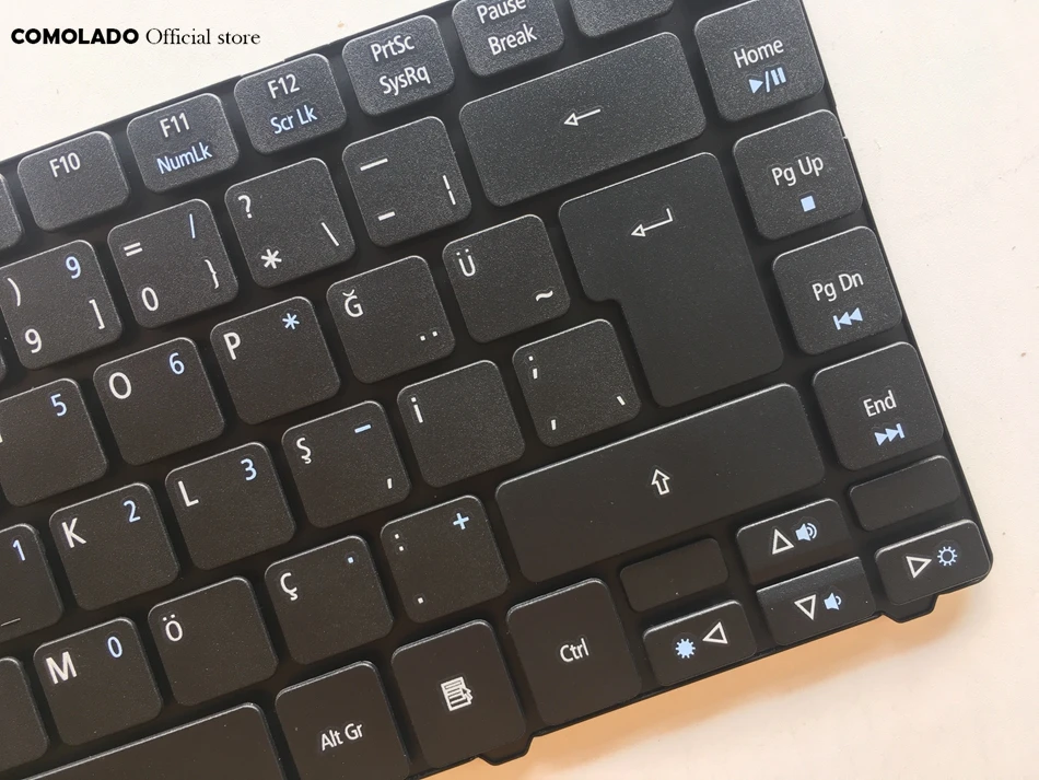 TR Turkish Keyboard For ACER 3810TG 3810T 4750G 3810 4736 3820 4820 4741 4755 4535 4540 4743G 5942 5942G 4350G Black keyboard TR Layout (2)