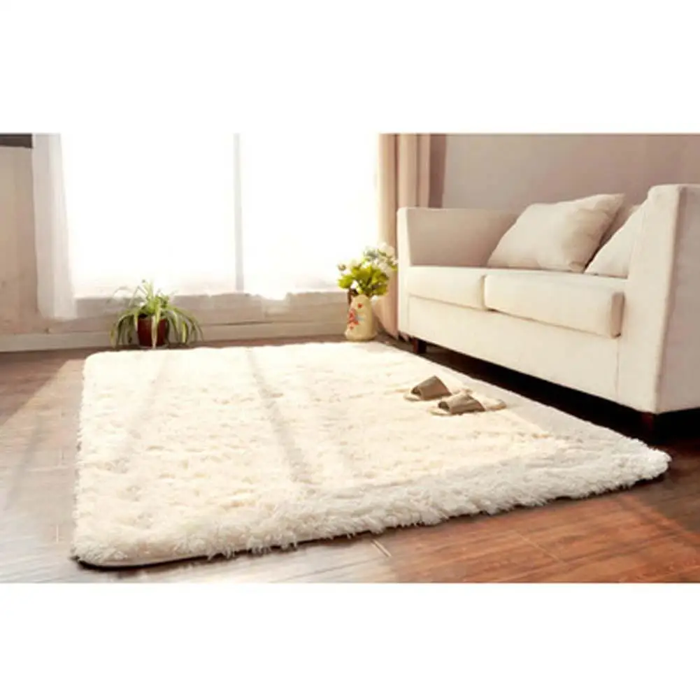 80*120 см, большой размер, пушистые коврики, противоскользящие, лохматый ковер, ковер для столовой, напольные коврики, белые лохматые коврики, ворсистые коврики