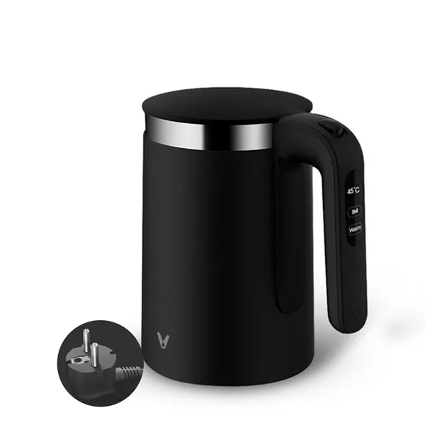Xiaomi Viomi умный электрический чайник 1800 л/Вт умный постоянный Tmeperatue быстрое кипячение OLED чайник для воды домашнее приложение Mihome - Цвет: EU plug