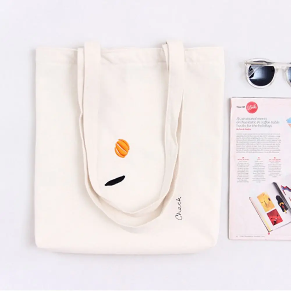 WomenCanvasEmbroideryHandbagsCanvasCasualToteEnvironmentFriendlyBagsShoulderBagsBagEnvironmentFriendlyBagDurable