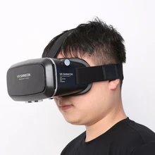 Shinecon VR Pro Version Virtual Reality 3D Glasses Headset Head Mount Google Cardboard Movie Game For 4-6 inch Phone for samsung