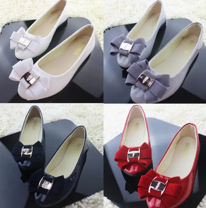 Модная женская обувь с бантом Большие размеры Лакированная кожа Zapatos Mujer Сезон