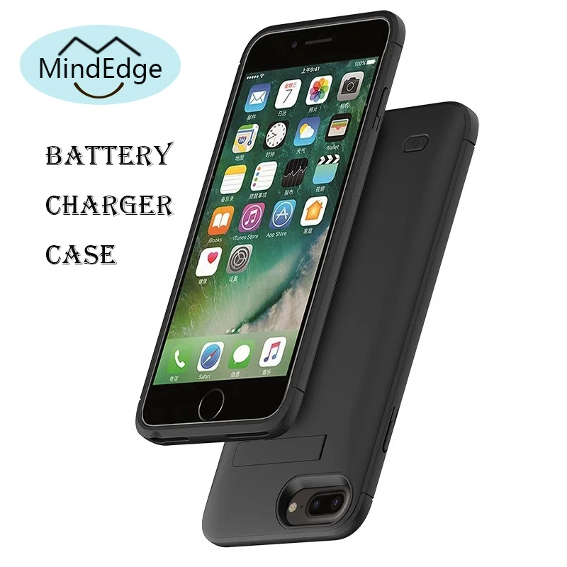 6200 мАч зарядное устройство чехол для iPhone 7 8 Plus power Bank резервного копирования