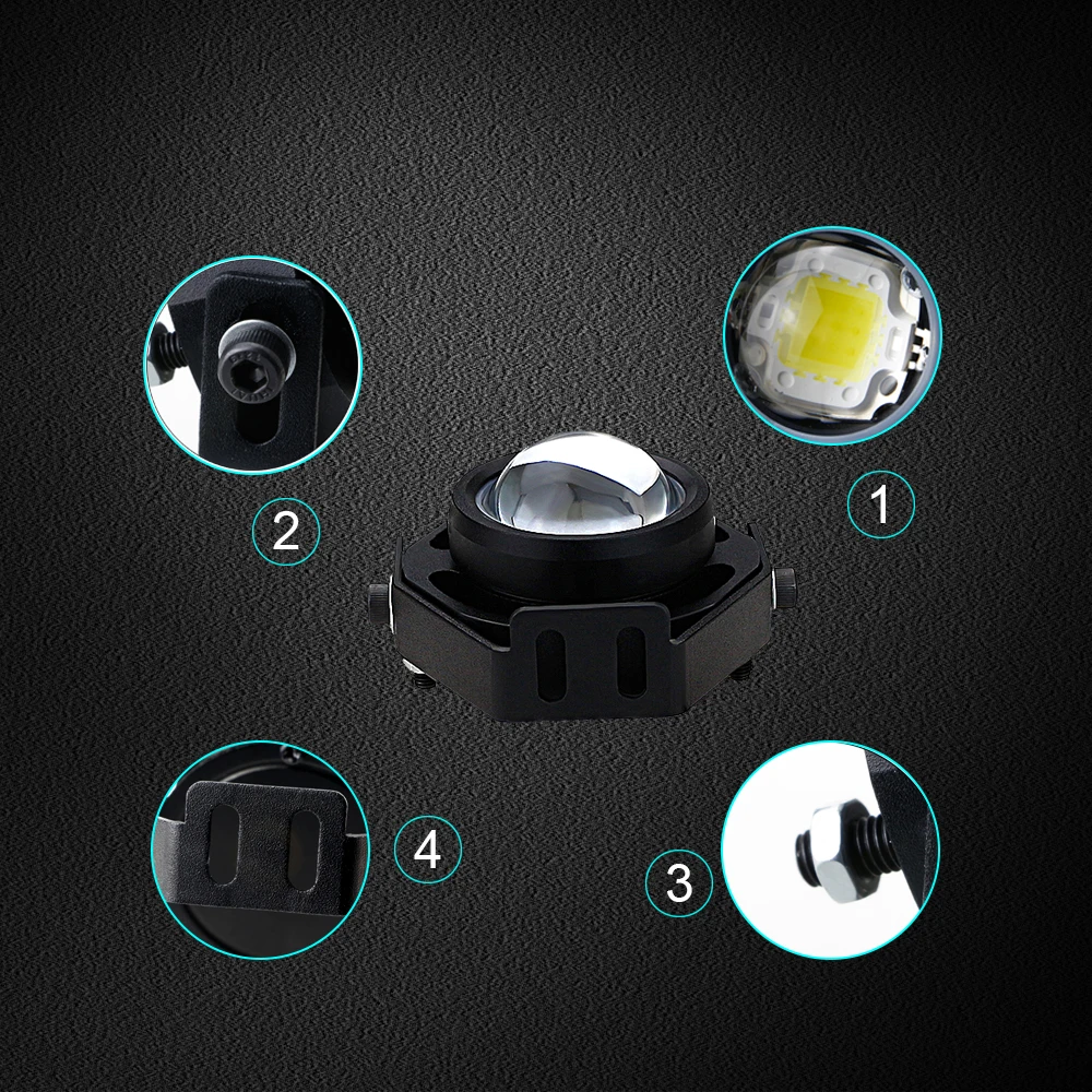 SULUCAR 2pcs Car 12V Road Fog Lamp Worklight Head Lamp Truck Motorcycle Tractor Car LED Headlight Work Lights SULUCAR 2pcs Car 12V Road Fog Lamp Worklight Head Lamp Truck Motorcycle Tractor Car LED Headlight Work Lights